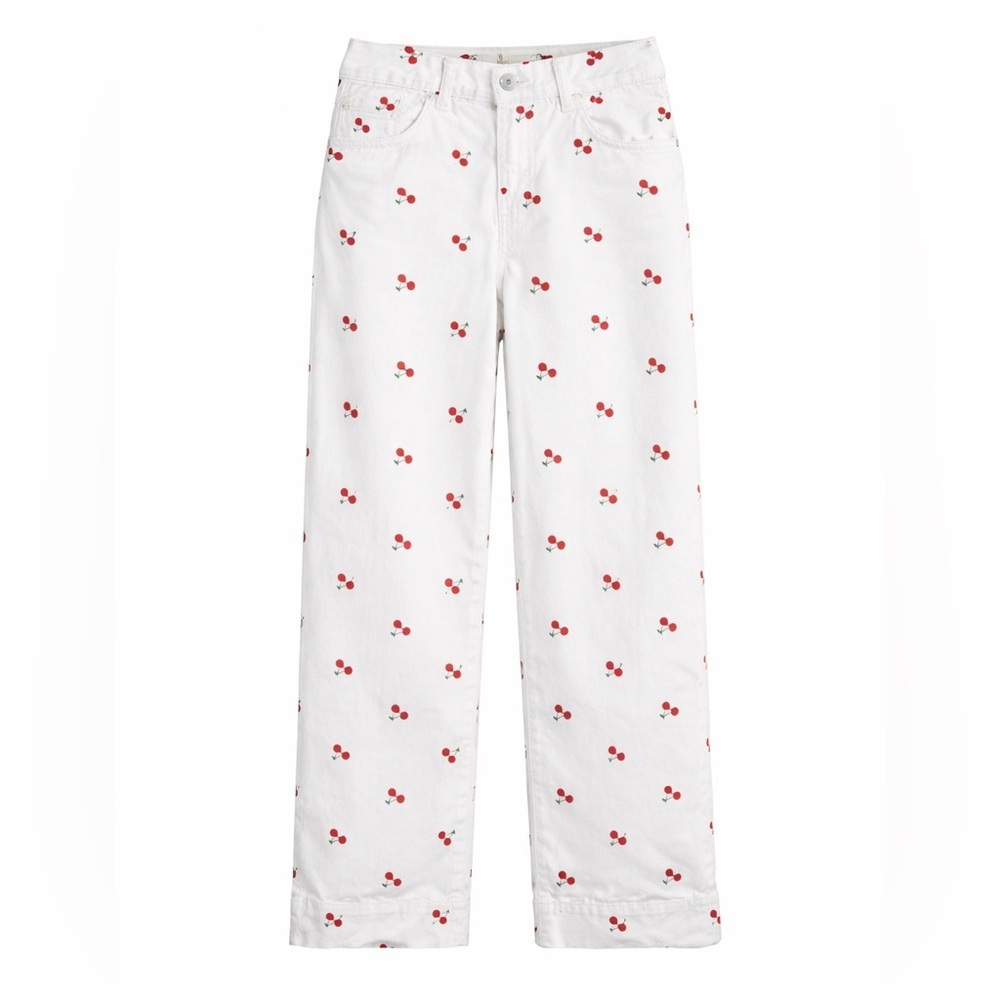 Bagatelle Cherry Jeans Coquette Aesthetic Y2K‎ Straight Leg High Rise- Size 8